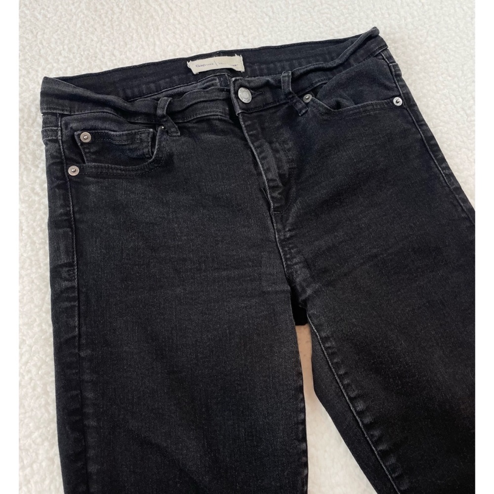 GAP • 1969 Classic Black True Skinny Jeans, 29S - Picture 13 of 16